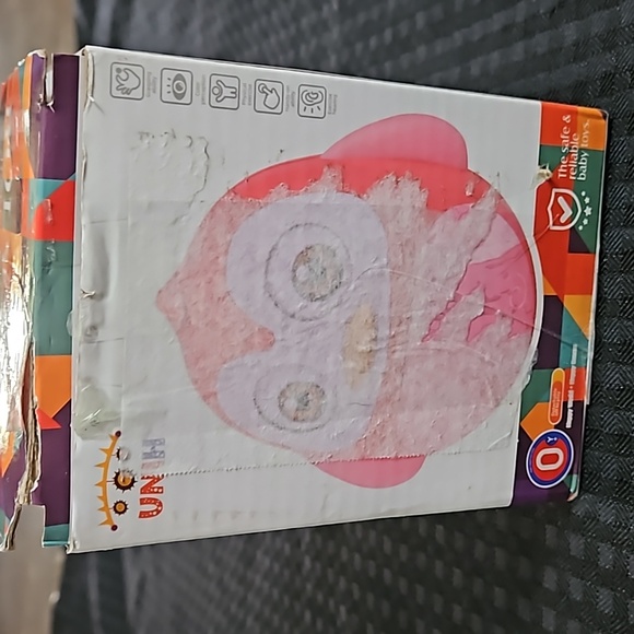 UNIH, Pink, Roly Poly, owl, baby toy, gift, baby shower, Birthday day. - Picture 8 of 11